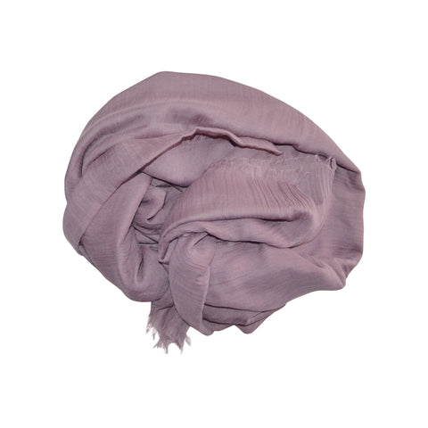 Cotton Silk Hijab (Mauve) - Muhmin1