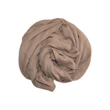 Cotton Silk Hijab (Mocha) - Muhmin1