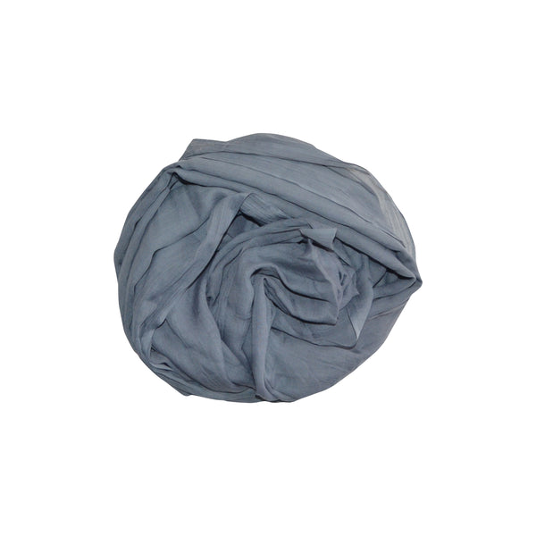 Cotton Silk Hijab (Grey) - Muhmin1
