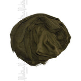 Cotton Silk Hijab (Khaki) - Muhmin1