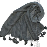 Premium Tassel Hijab (Forest Green) - Muhmin1