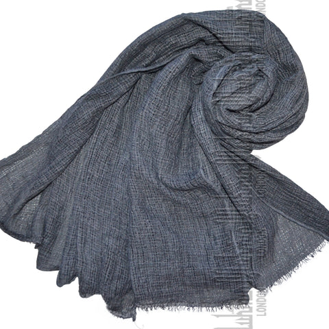 Large Knit Hijab (Slate) - Muhmin1