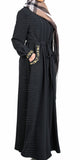 Zaynah Pleated Abaya (Black) - Muhmin1